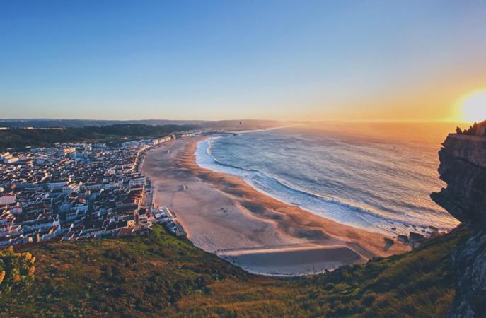 Casa Da Areia Apartment Nazare Bagian luar foto
